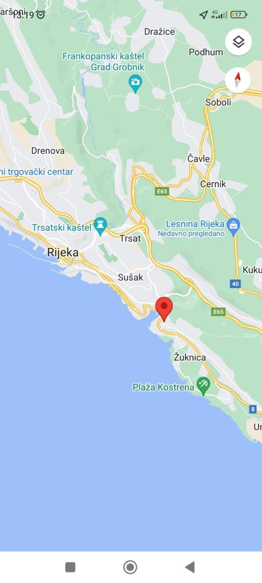 Apartment Ela, Kostrena Rijeka 外观 照片